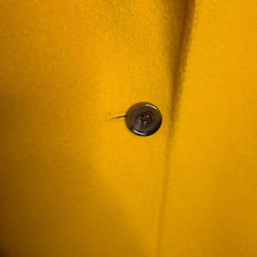 Talbots Womens Yellow Wool Jacket Size 8 - Picture 4 of 7